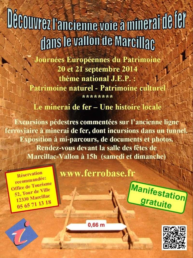 Ligne à minerai de fer en 0,66 m de Marcillac à Decazeville (Aveyron) Affich11