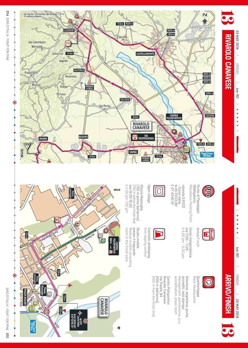 italia - Giro d'Italia 2014 - 13a tappa - Fossano-Rivarolo Canavese - 157,0 km (23 maggio 2014) 13f10