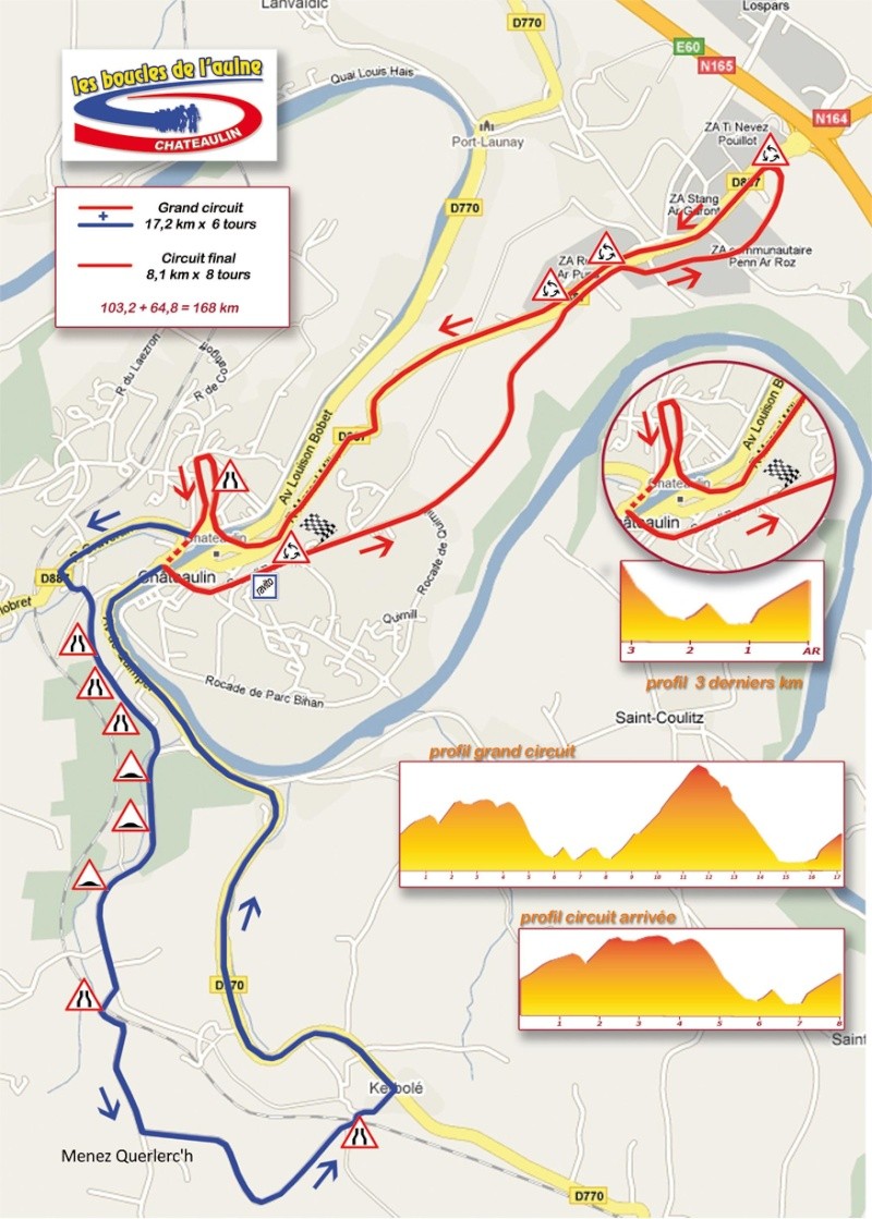 2014.06.01 ore 19,00 Highlights Streaming Video LES BOUCLES DE L'AULNE CHÂTEAULIN 2014 (Fra) - Châteaulin-Châteaulin- 168,0 Km - 01 giugno 2014 - Elite STRADA * Circui10