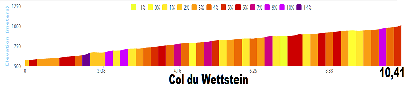 Tour de France 2014 - 9a tappa - Gérardmer-Mulhouse - 170,0 km (13 luglio 2014) Col_du11