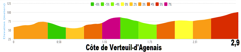 Tour de France 2014 - 19a tappa - Maubourguet Pays du Val d'Adour-Bergerac - 208,5 km (25 luglio 2014) 09_cat10