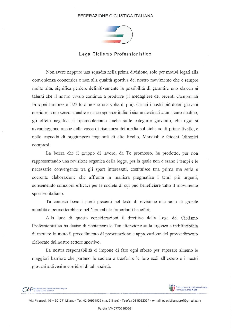 "De iure condendo" ovvero: Le Riforme necessarie al Ciclismo - Pagina 4 Comuni12