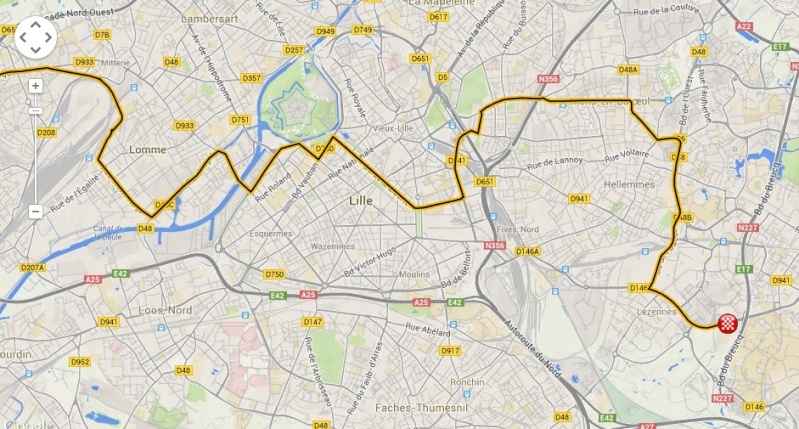 2014 - Tour de France 2014 - 4a tappa - Le Touquet-Paris-Plage - Lille Metropole - 163,5 km (08 luglio 2014) Lille10
