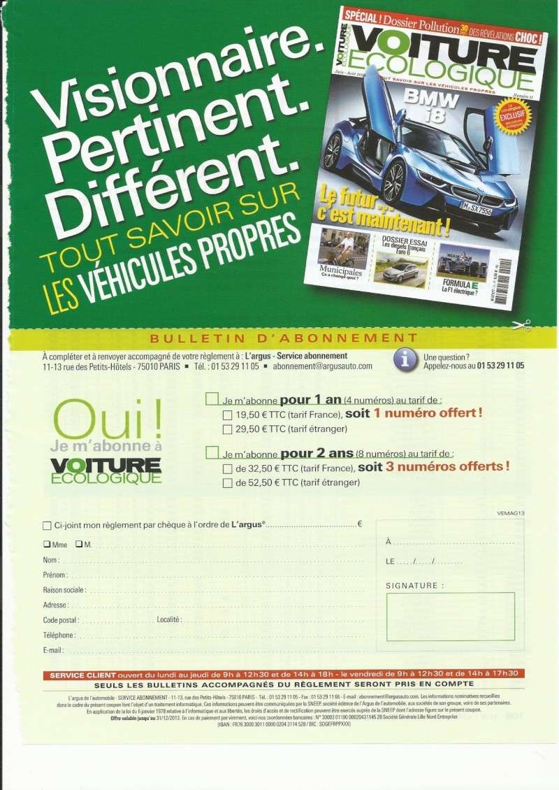 L'excellent et inconnu magazine VOITURE ECOLOGIQUE édité par l'ARGUS - Page 2 11940610