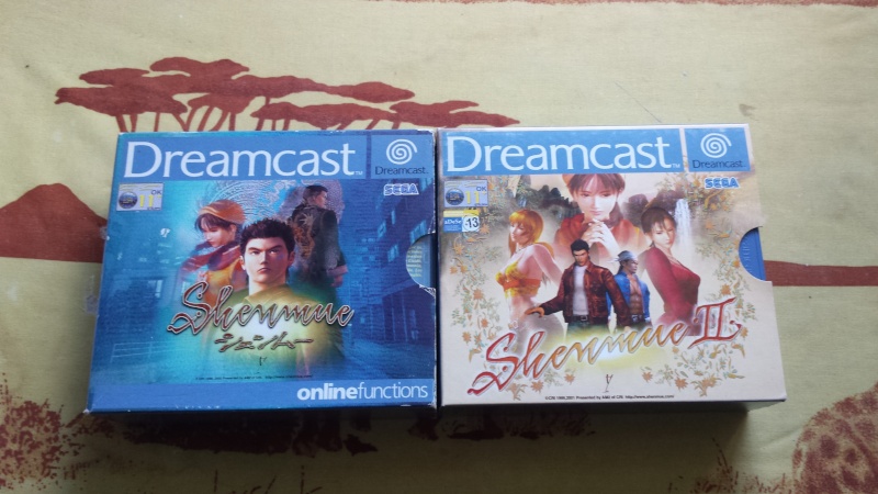 Shenmue 1 et 2 Dreamcast 20140625