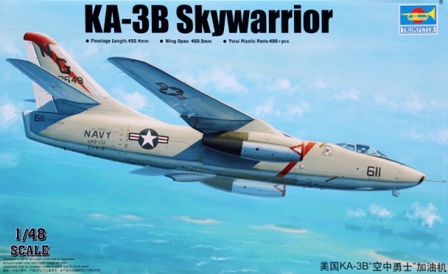 KA-3B Skywarrior 1/48 trumpeter transformè en EKA-3B  Sx10