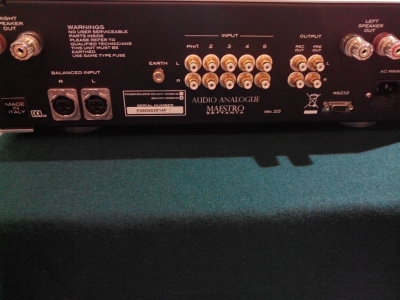Audio Analogue Italian amplifier 20149111