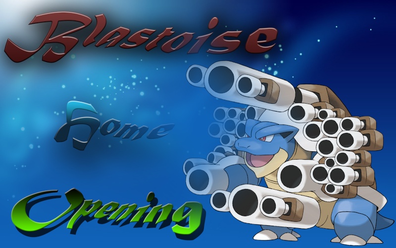 [Siegerehrung] Blastoice Home Opening 2cb9ua11