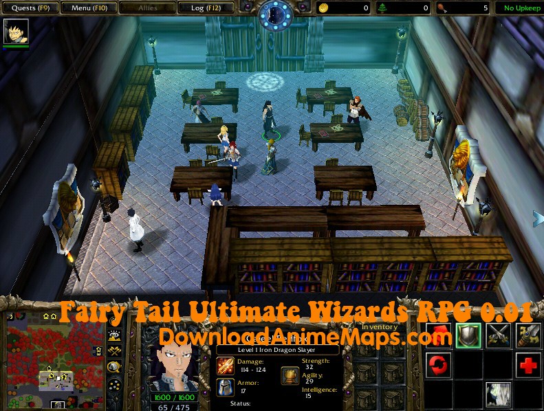 [Map] Fairy Tail Ultimate Wizards RPG 0.01 F3311