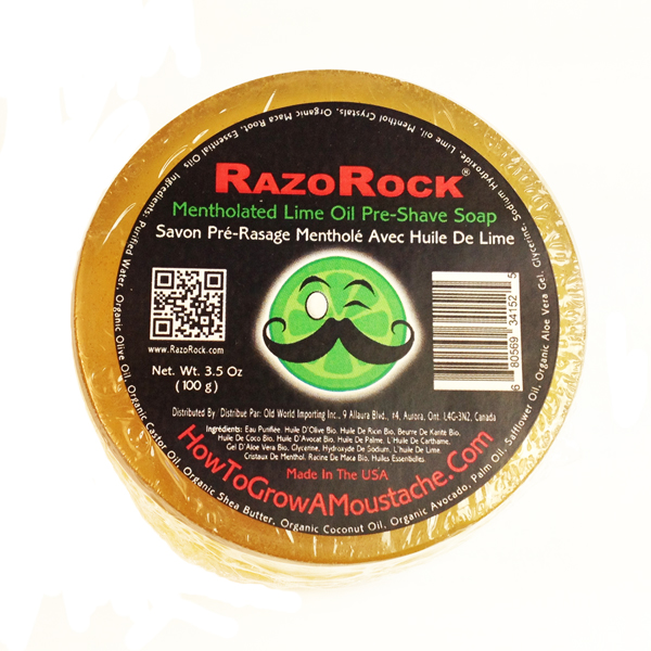 Revue du savon avant rasage Razorock / HTGAM Mentholated Lime Rrment10