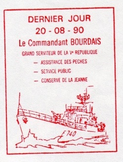 * COMMANDANT BOURDAIS (1963/1990) * 90-0812