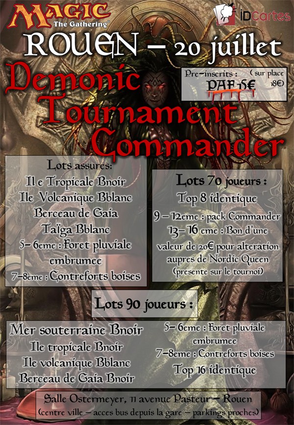 [Rouen] 20/07/2014 Demonic Tournament Commander #3 (duel commander) 53023_11