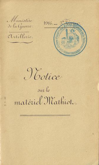 Le matériel Mathiot  Math110