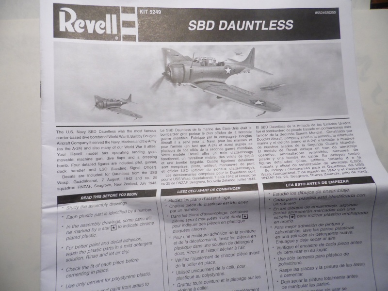 (Projet AA) A-24 banshee ( kit revell au 1/48 du SDB Dauntless ) Sam_0100