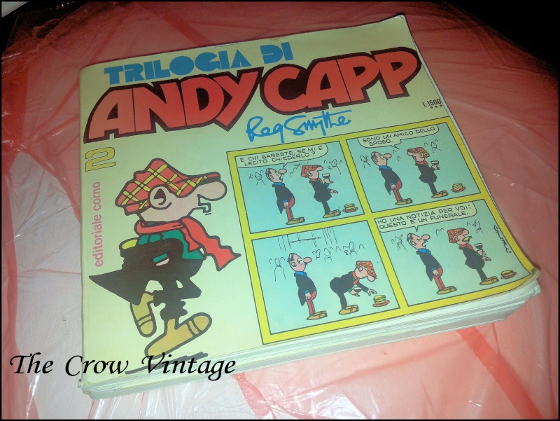 ANDY CAPP fumetto italiano albo trilogia n.2 1976 REG SMYTHE Ottimo 20140511