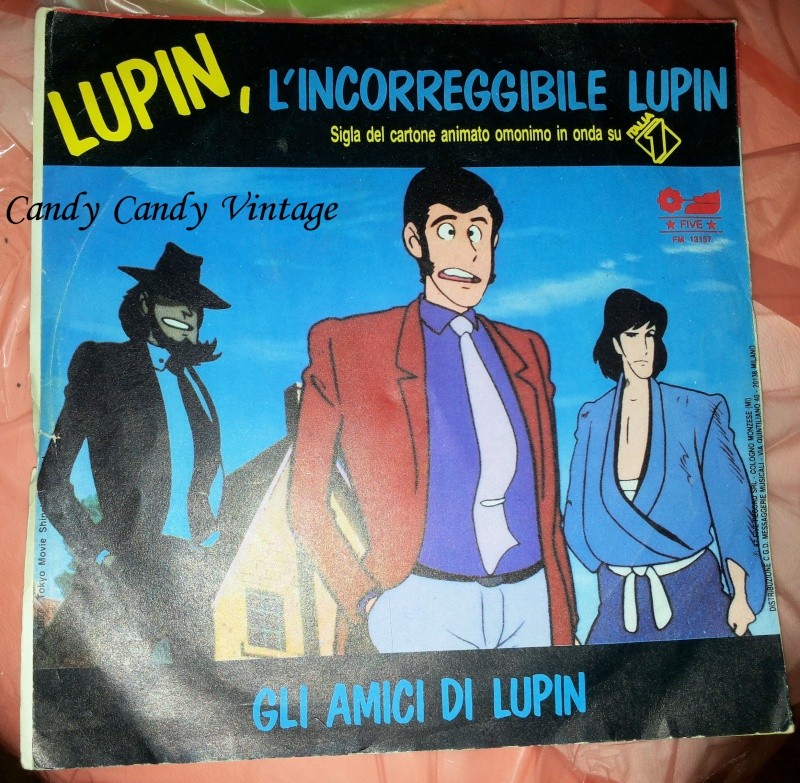 LUPIN SANDY DAI MILLE COLORI 45 GIRI LP VINILE DISCO cartoni animati anni 80 20140611