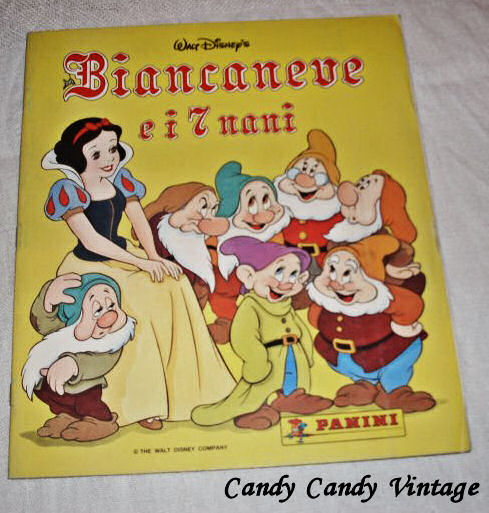 Biancaneve e i Sette Nani Disney vintage album figurine Panini 1992 OFFERTA 40863910