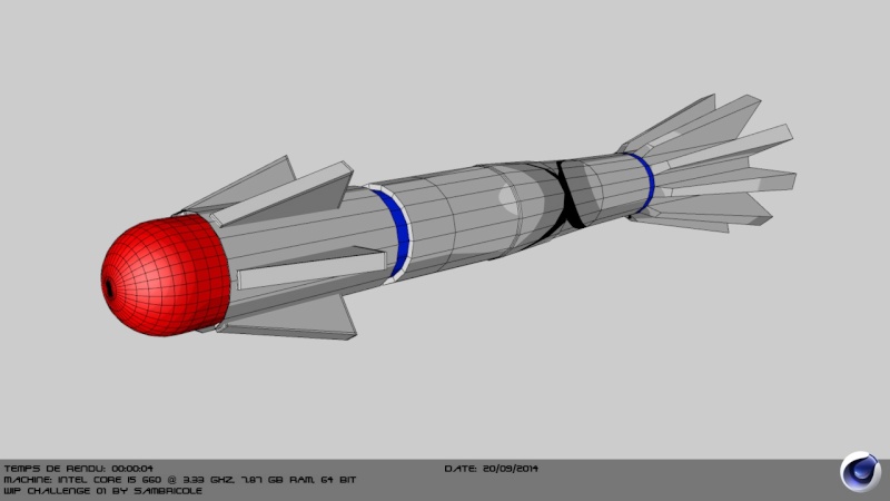 Mon Challenge modélisation de Robots [Sambricole] Wip0310