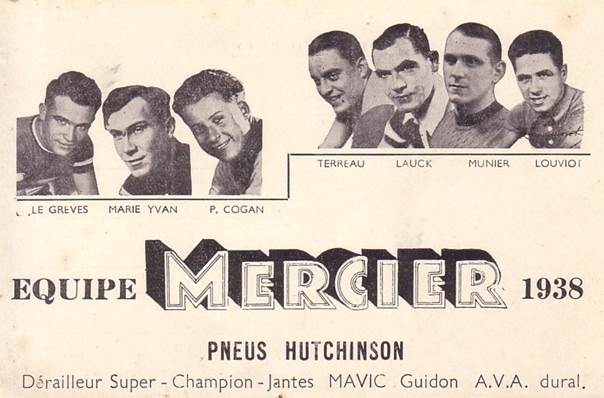 L'équipe Mercier 1938 Image010