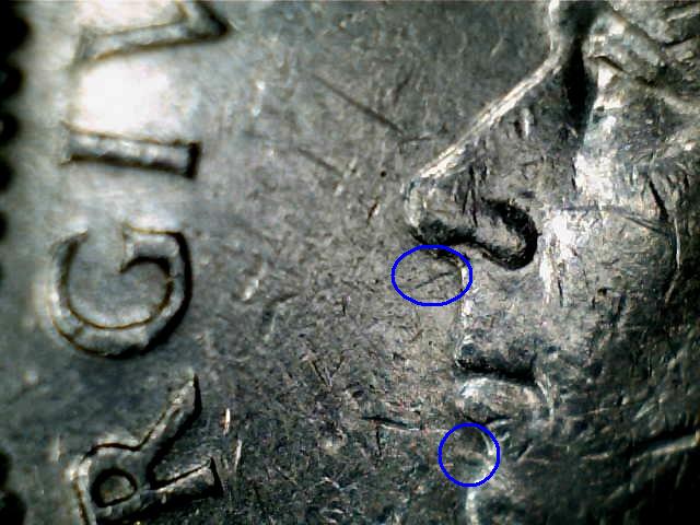 1947 - ML, Double 5 Cents, Feuille Droite, Castor & DA, Éclats sur 2e A, Coins Entr. devant le Roi 1947x-16