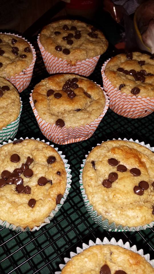 Banana Oat Greek Yogurt Muffins Muffin10