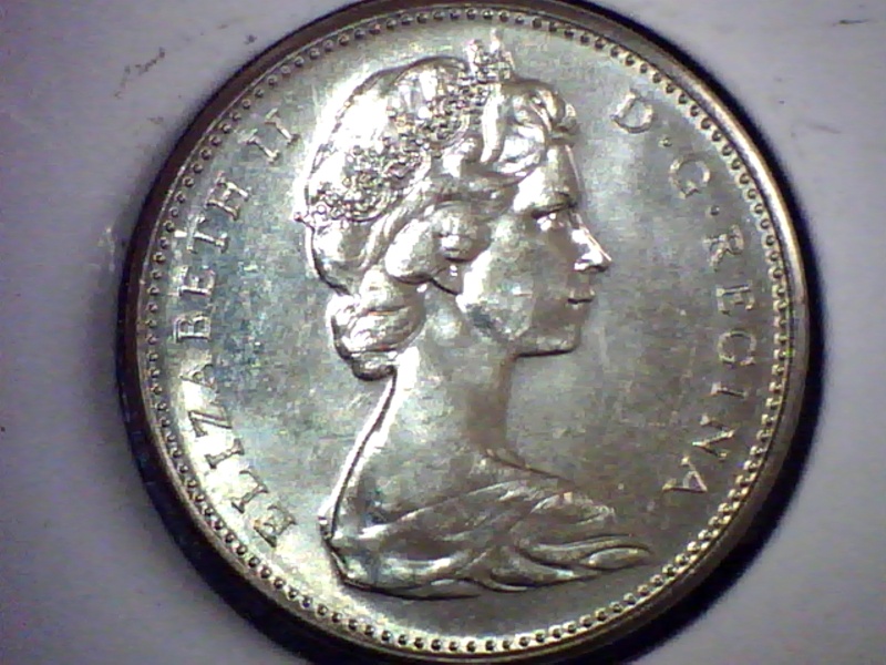 1965 - Double Date (Coin Détérioré) & Entrechoques Revers (Reverse Die Clash) 5_cent21