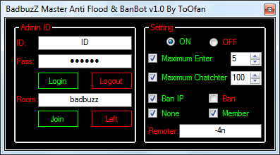 badbuzz master anti flood Ban11