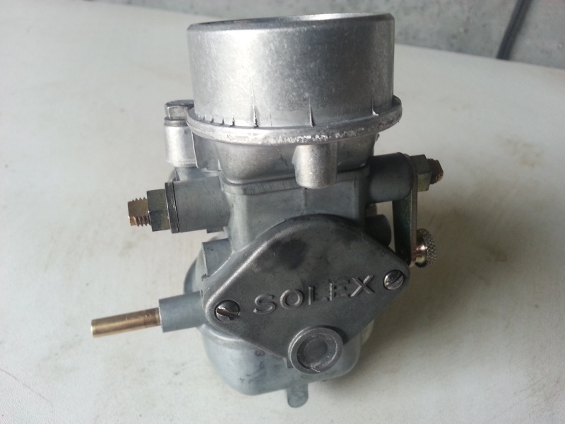 Carburateur SOLEX 26 NH pour moteur bernard W112  (VENDU) 20140715