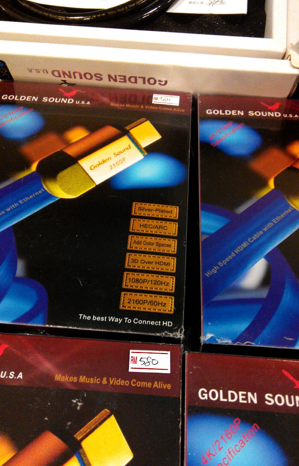 Golden Sound USA 4K HDMI Cable, Lifetime Warranty. 1-1 Exchange 4kcab210