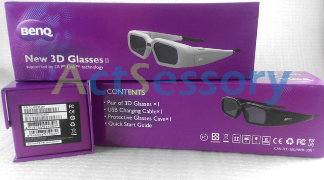 Optoma, Epson, BenQ Projector 3D Glasses, SONY too now! 1 Year 1-1 Exchange Benq_g11