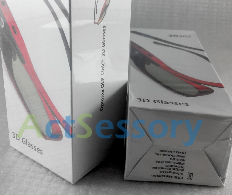 Optoma, Epson, BenQ Projector 3D Glasses, SONY too now! 1 Year 1-1 Exchange Zd302_11