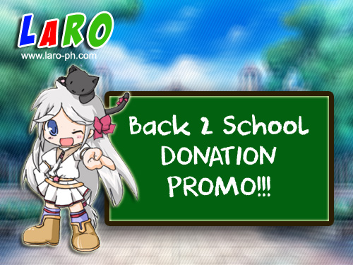 Back 2 School DONATION PROMO 2014 B2s12