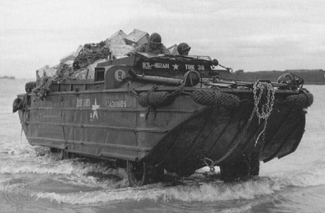 Sur nos plages belges !  Dukw410