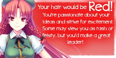 What anime hair color suits you? ;3; 3743_r10