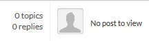 [Javascript] No Post to View & Last Post Avatar N10