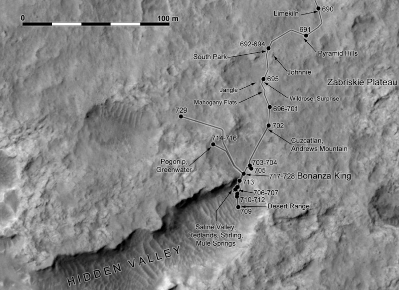 [Curiosity/MSL] L'exploration du Cratère Gale (2/3) - Page 21 1154
