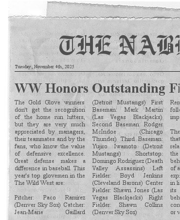 WW Honors Outstanding Fielders Newspa20