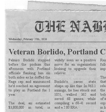 Veteran Borlido, Portland Complete Deal Newspa58