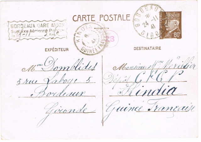 Cachet de la censure avec un N° 28 et 8 dans un cercle Ccf16010