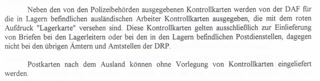 Lettres recommandées des STO ne sont plus admises par la censure de Francfort/M (e) (suite) Ccf22113