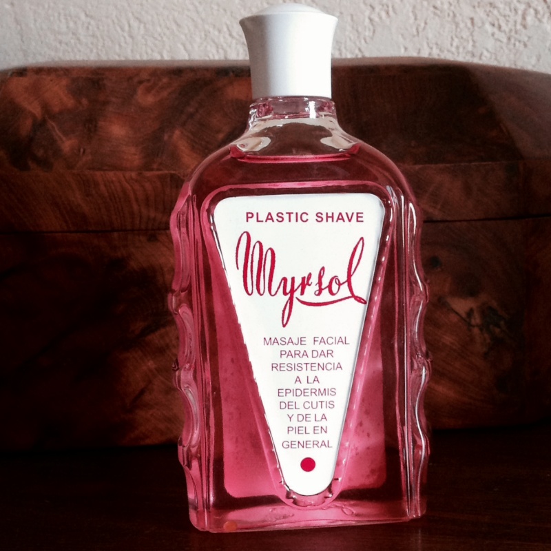 Myrsol PLASTIC SHAVE (Rose) : Lotion après-rasage Photo210