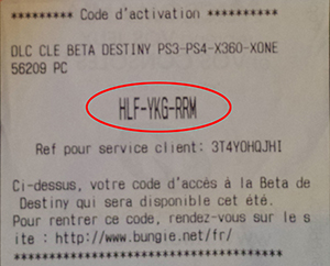 Bêta de Destiny (17 juillet 2014/21 juillet 2014/Date de  sortie/Code/PS4/Plateforme/PlayStation Store/PS3/Xbox/Précommande/Réserver/ Micromania/PSN)