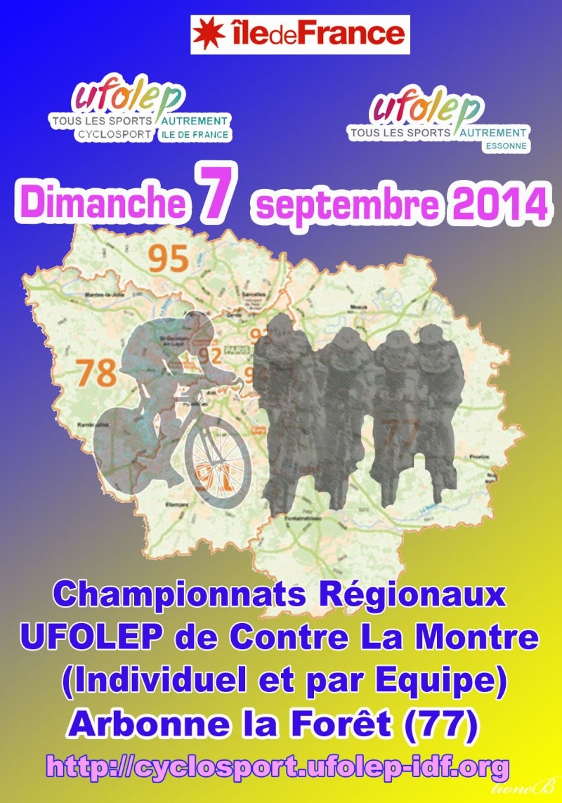 Championnat Régional UFOLEP de Contre la Montre Affich12