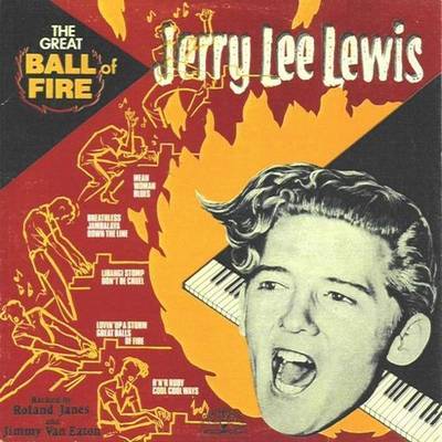 JERRY LEE LEWIS.THE GREAT BALL OF FIRE.SUN RECORDS 1957 Jerry-10