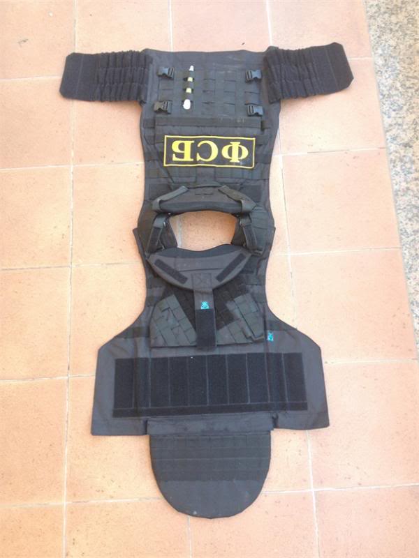 Defender 2 molle diagonal replica IRT (body armor  russo) Def210