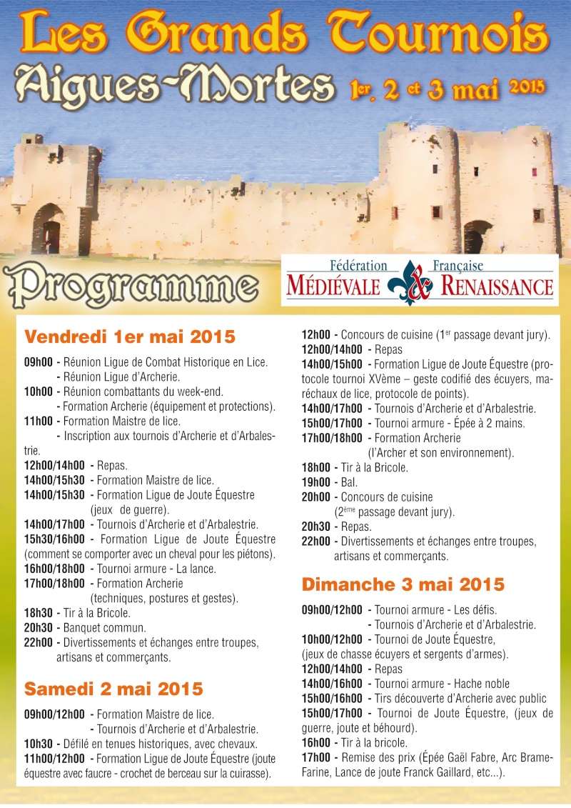 Programme 2015 du rassemblement " les grands tournois " à Aigues-Mortes  Prog_a10