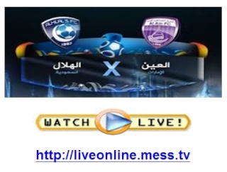 مشاهدة مباراة العين الإماراتى و الهلال السعودي - بث مباشر الثلاثاء 30/09/2014 AL Ain vs Al Hilal - Live Hilal-10
