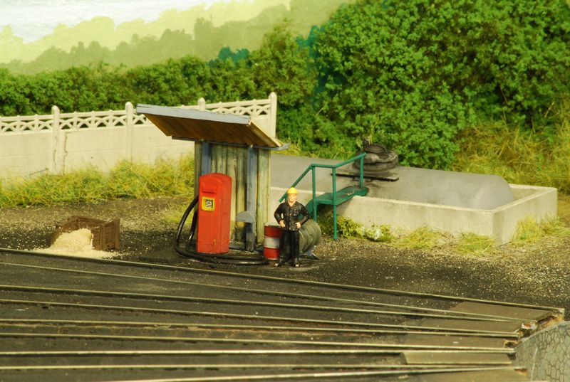 Faire une station pour loco diesel 0910