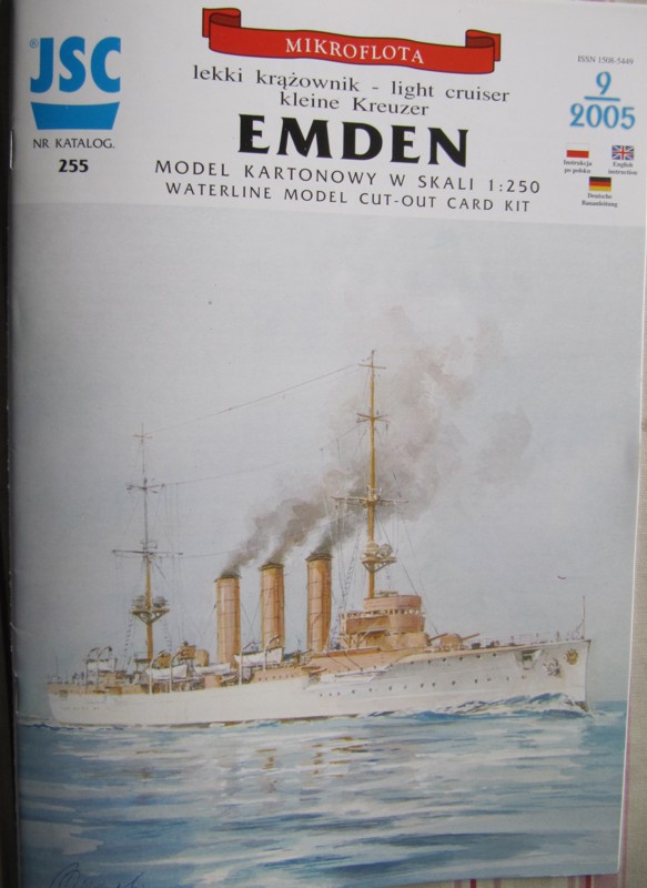 Die Emden 1:250 von JSC  Fertig 110
