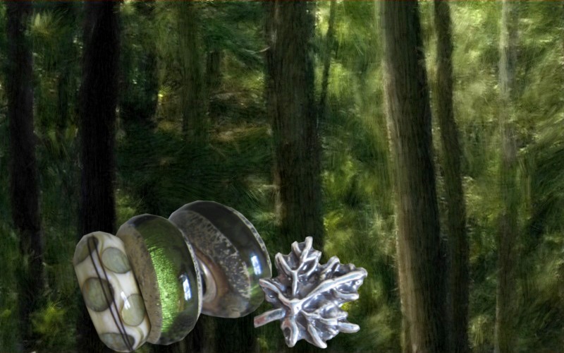 Last of the Mohicans bracelet Forest10